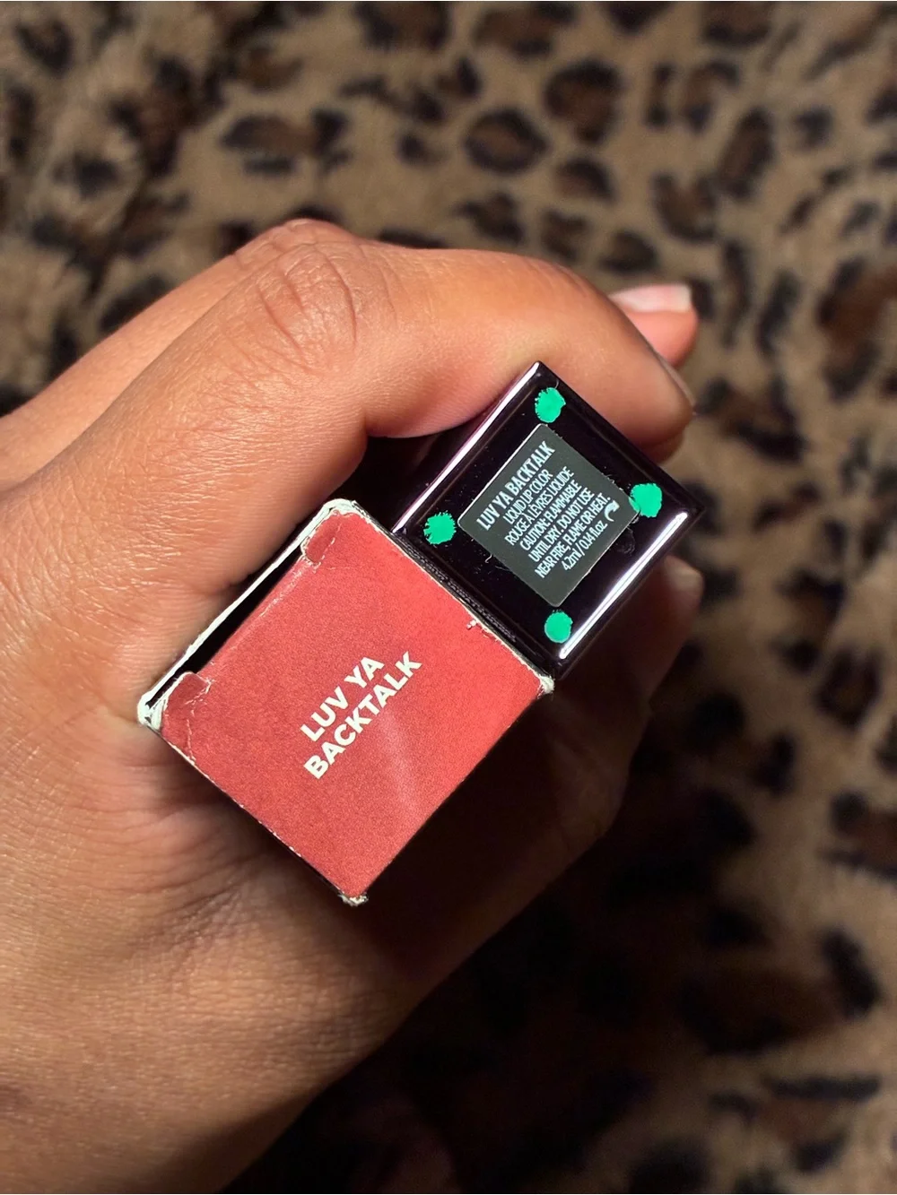 NIB Urban Decay ‘Luv Ya Backtalk’ Lip Bond Liquid Lipstick
